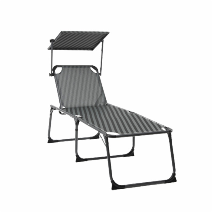 Price Chaise Lounge Chair Leisure Beach Bed Outdoor Recliner Loungers with Canopy