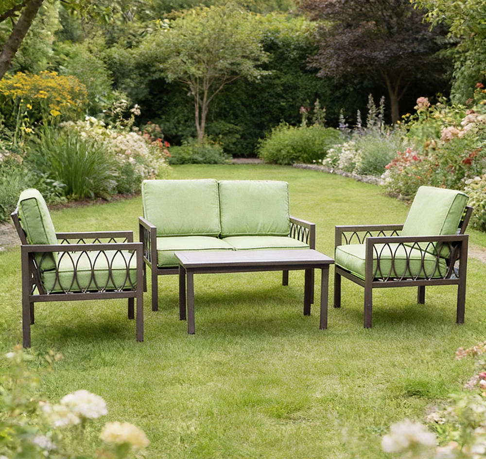 Steel Outdoor KD Sofa Set 2012