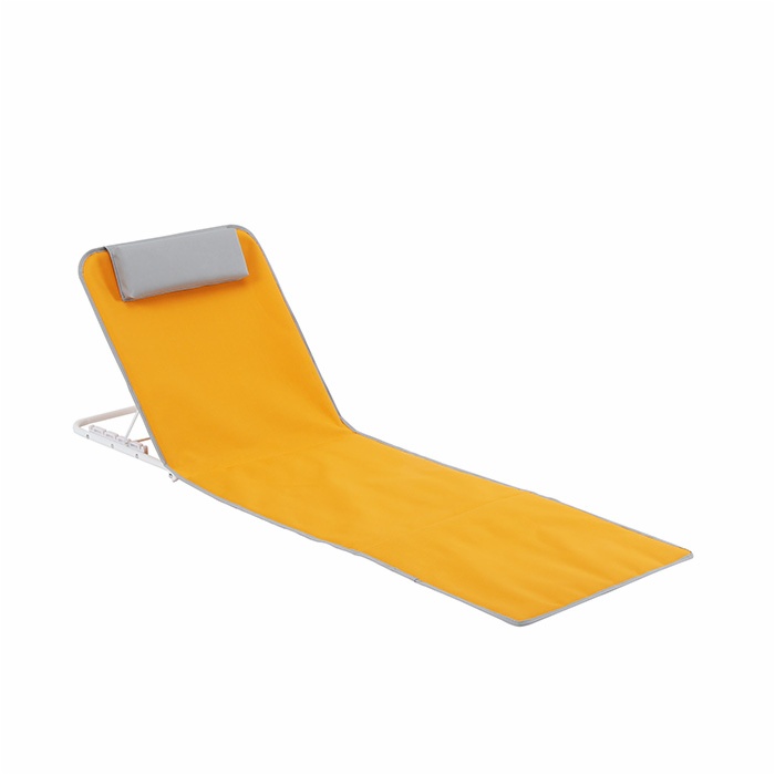 Folding Beach Lounge Chairs Mat Waterproof Oxford Beach Mat with Backrest