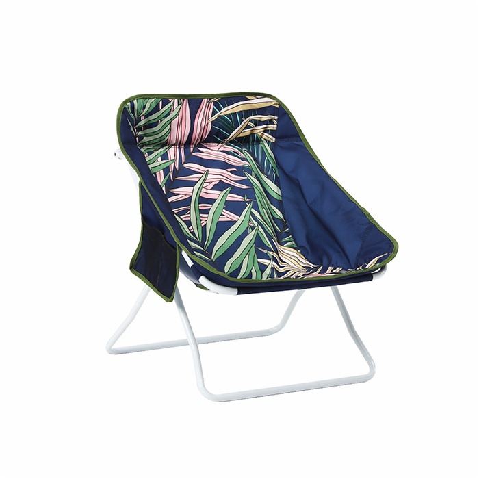 Sturdy High Back Portable Lightweight Outdoor Metal Fishing Folding Camping Chair