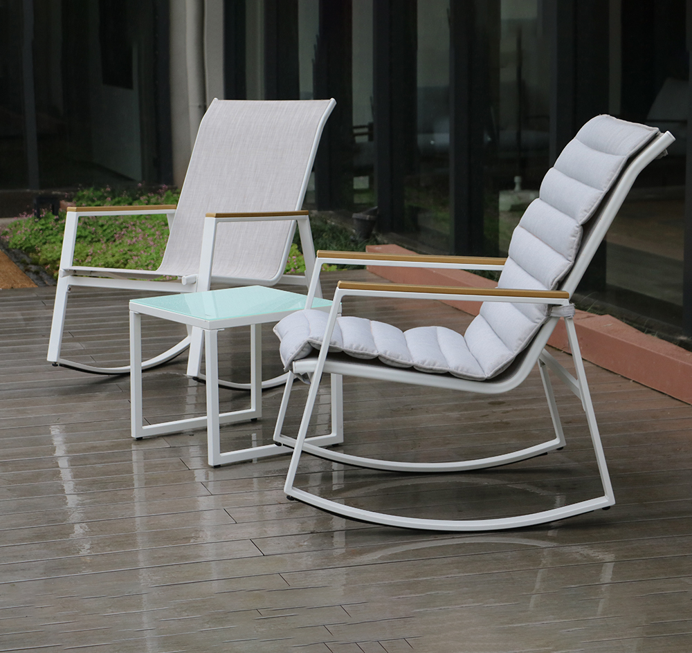 Steel Outdoor Rocking Chair 1002