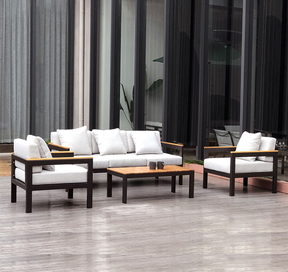 Aluminum Outdoor Kd Sofa Set 3104