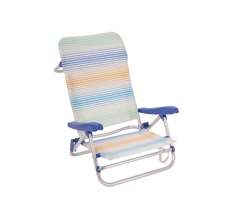 Compact Lightweight Beach Chair with Textilene Fabric