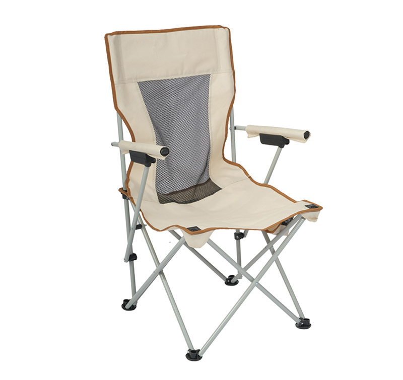 Portable Folding Camping Chair – High-Capacity 250 lbs, Powder-Coated Steel Frame, 600D Polyester for Maximum Comfort
