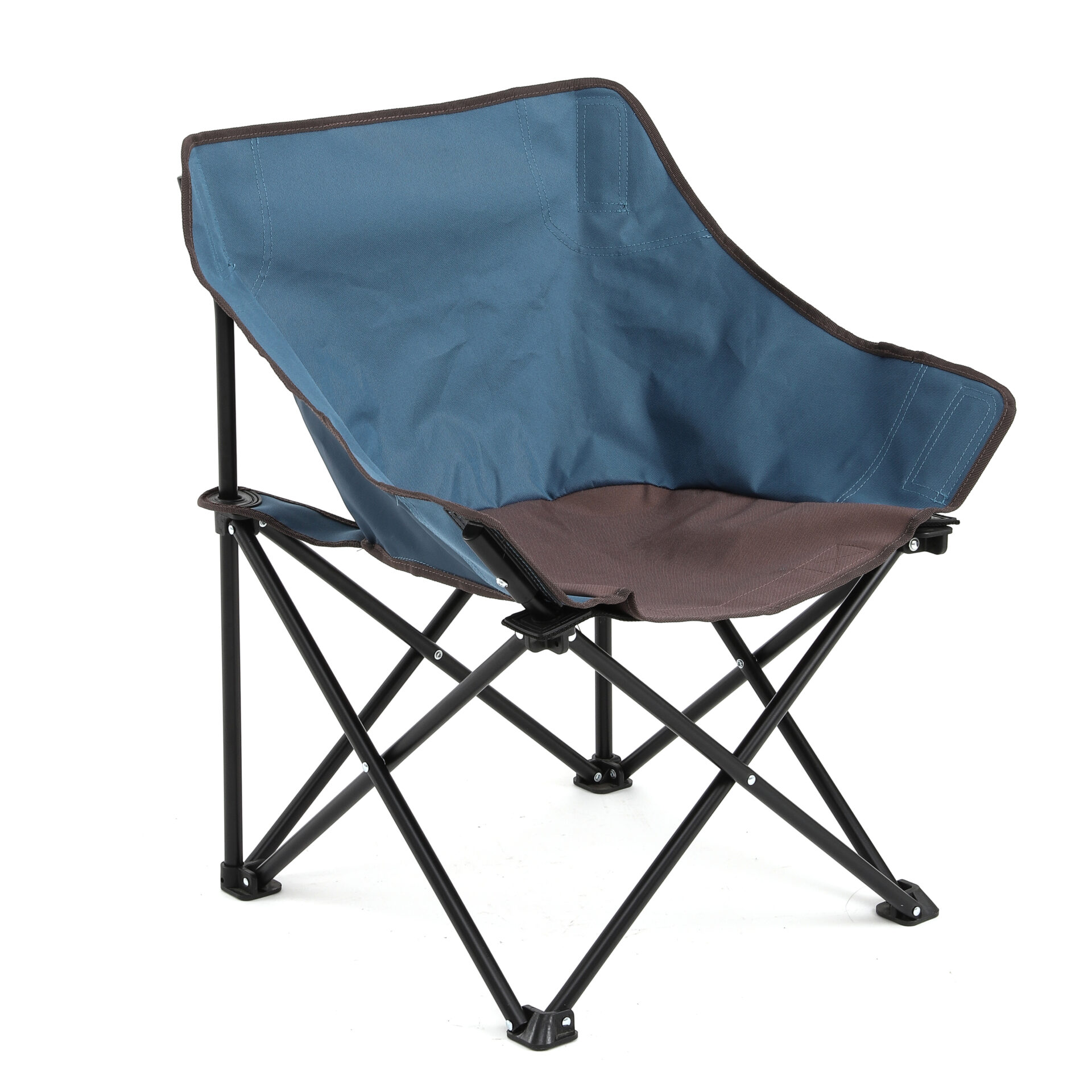 Lightweight Portable Beach Camping Folding Chair Foldable Saucer Moon Chair for Outdoor Picnic