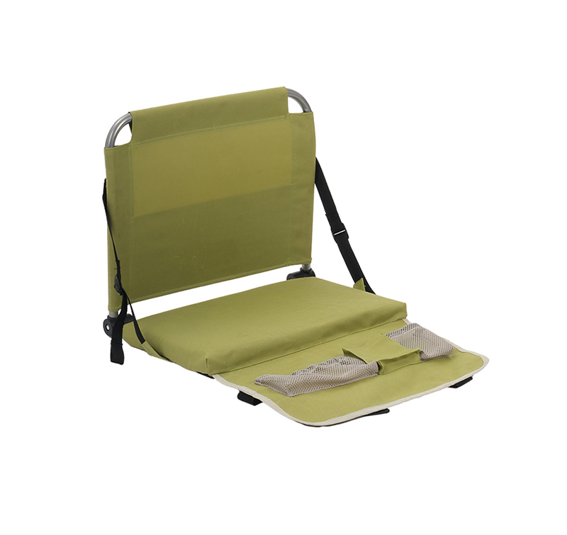 Low Profile Stadium Seat with Pocket – Portable Folding Chair for Outdoor Events