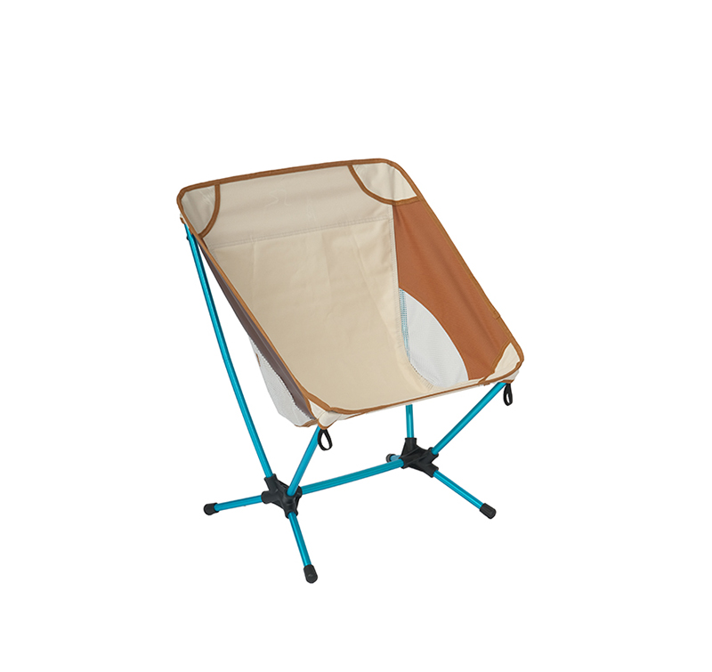 Ultralight Folding Camping Chair with Breathable Mesh & Powder-Coated Steel Frame