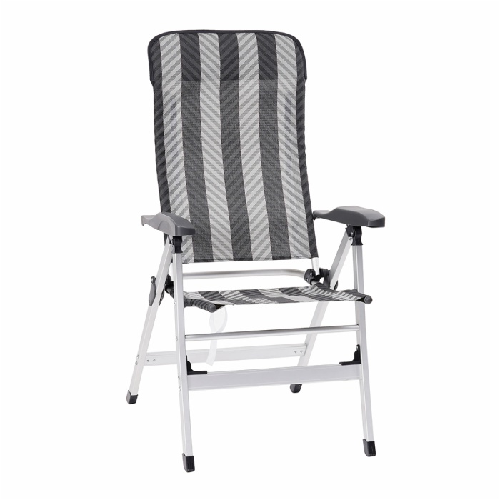 Outdoor Master 5 Position Lightweight Folding Chair Padded Aluminum Camping Chair