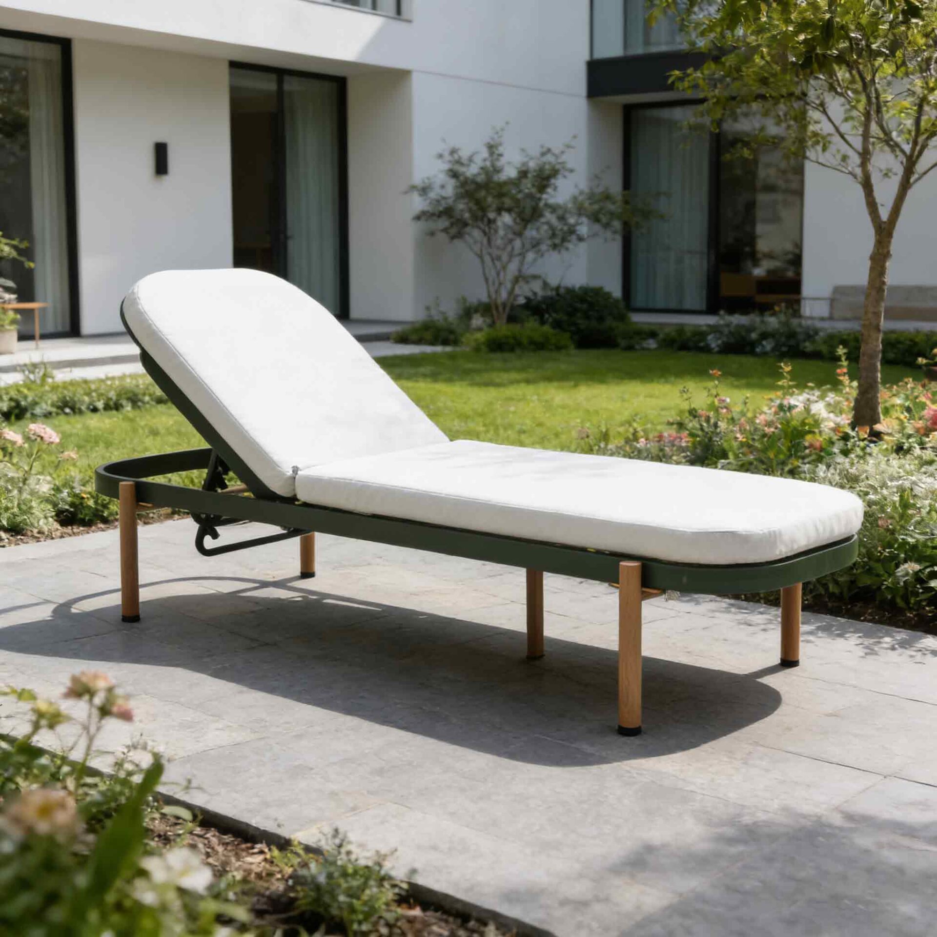 Aluminum Outdoor Chaise Lounge 2100A-20